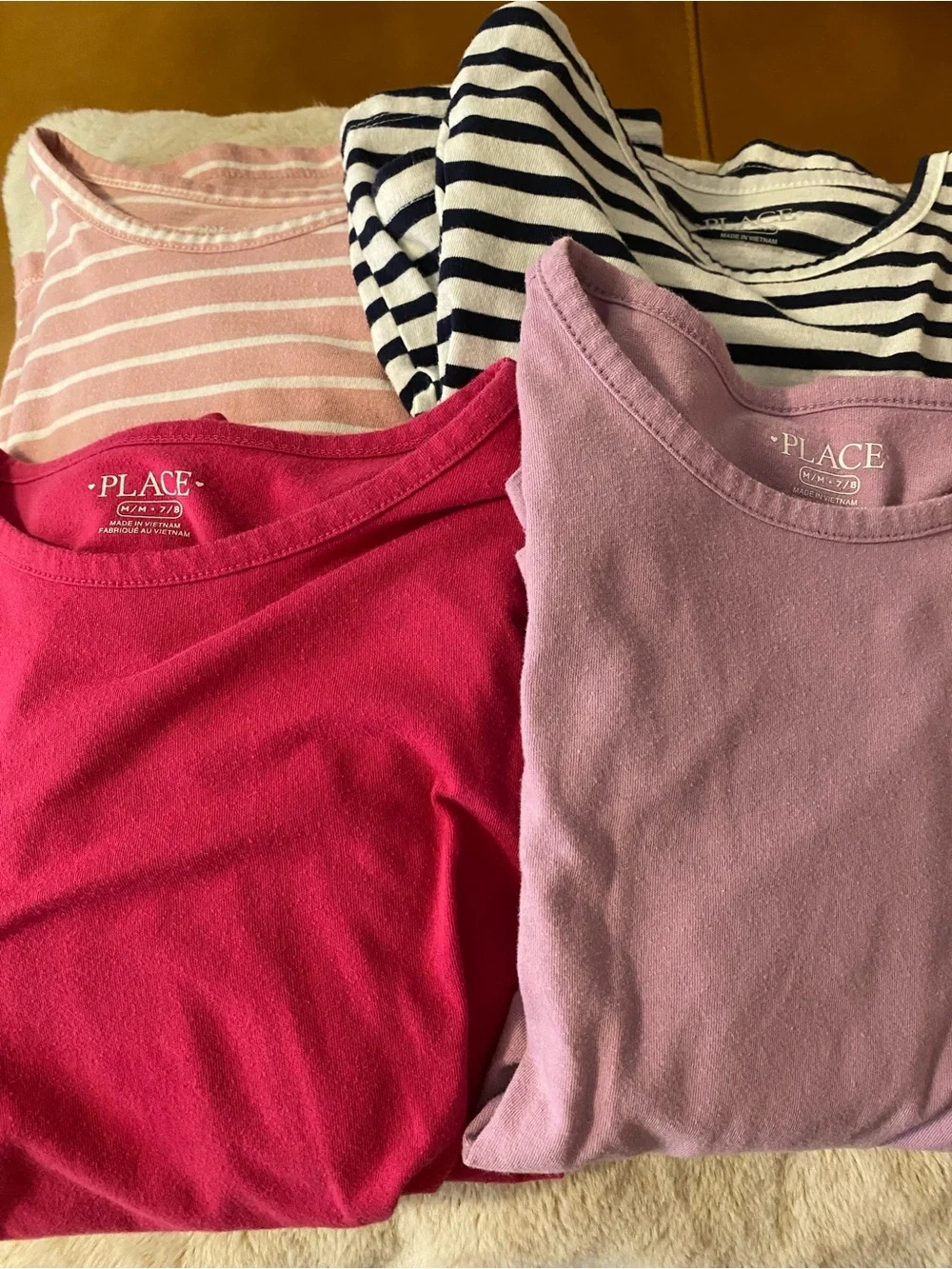 The Children’s Place Girls' Long-Sleeve T-shirts.